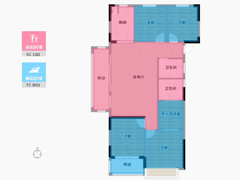 安徽省-宿州市-嘉泰龙城壹号-11.79-户型库-动静分区