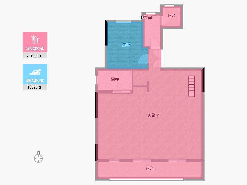 四川省-泸州市-天誉誉府-168.00-户型库-动静分区