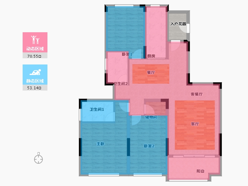 江西省-赣州市-赣州恒大城-114.74-户型库-动静分区