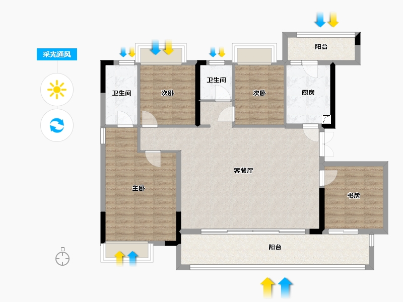 贵州省-贵阳市-犬瘟热犬瘟热从-120.00-户型库-采光通风