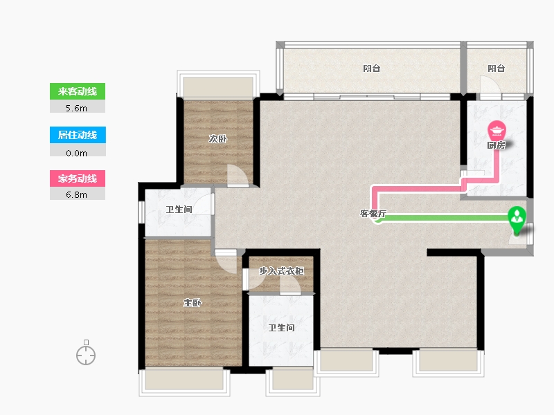 四川省-成都市-电建地产洺悦府-120.00-户型库-动静线