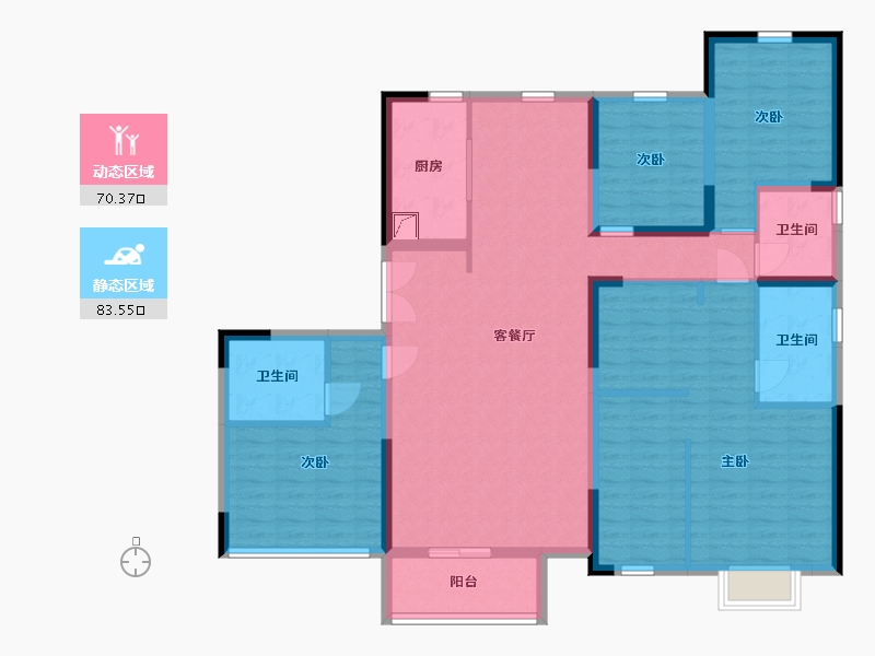 河北省-邯郸市-风雅文苑-170.00-户型库-动静分区