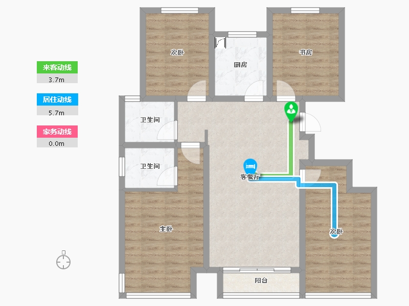 陕西省-榆林市-无名-103.66-户型库-动静线