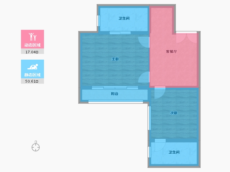 北京-北京市-观承大家-300.00-户型库-动静分区