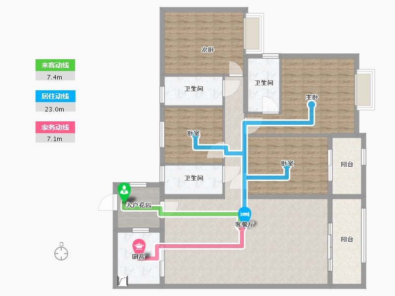 广东省-清远市-广英花园-141.00-户型库-动静线