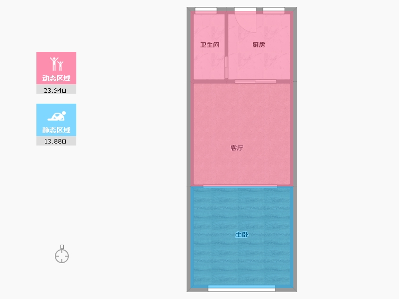 上海-上海市-凤城三村-36.70-户型库-动静分区