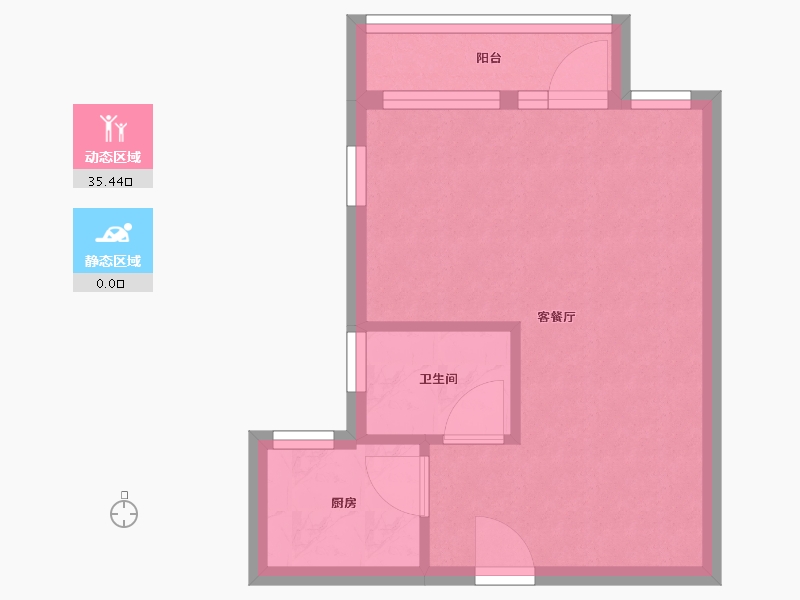 香港特别行政区-沙田区-錦駿苑-29.70-户型库-动静分区