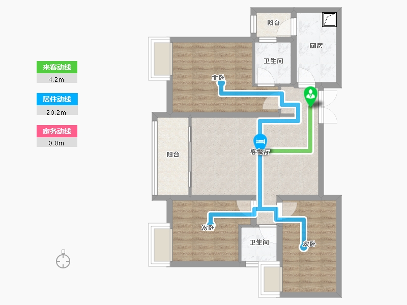 陕西省-咸阳市-昭仁天下-0.00-户型库-动静线