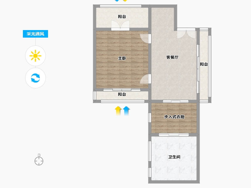 北京-北京市-观承大家-408.00-户型库-采光通风