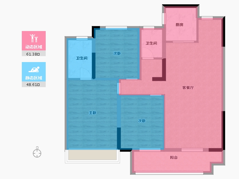 安徽省-马鞍山市-姑溪晓著-99.00-户型库-动静分区