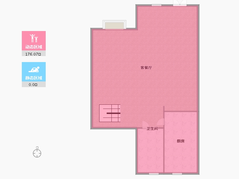 湖南省-湘潭市-碧桂园黄金时代-168.00-户型库-动静分区