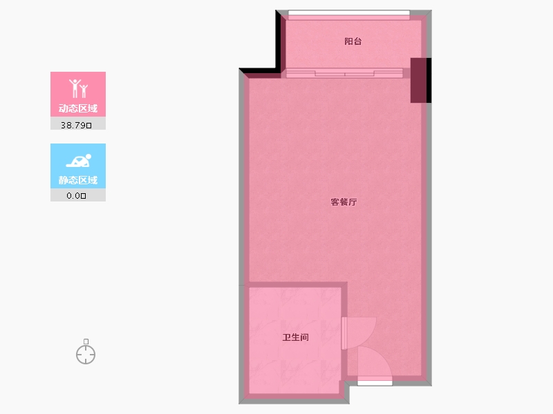 浙江省-嘉兴市-皮都公馆-35.00-户型库-动静分区