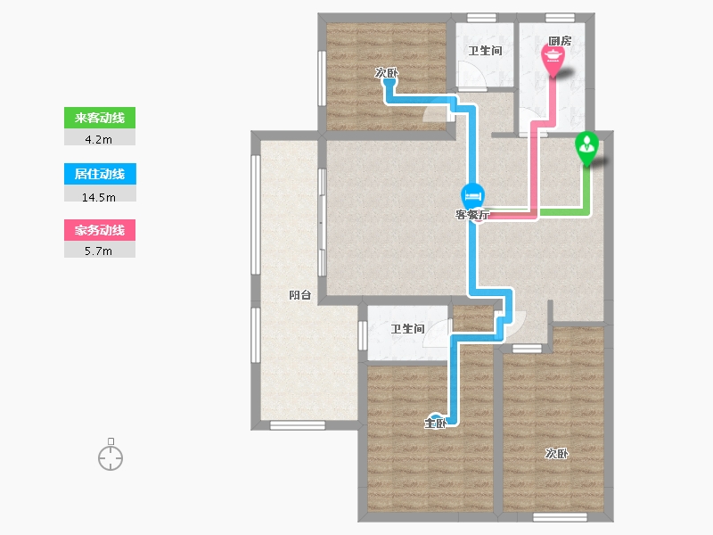 河南省-郑州市-亚星上湖嘉园-149.00-户型库-动静线