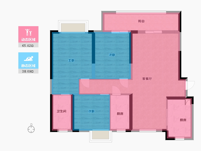 江西省-赣州市-联发君悦华府-92.00-户型库-动静分区