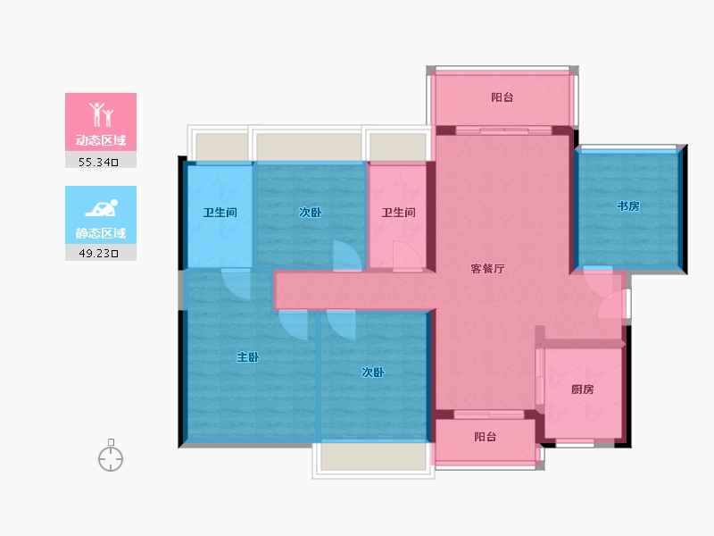 广东省-广州市-招商臻园-0.00-户型库-动静分区