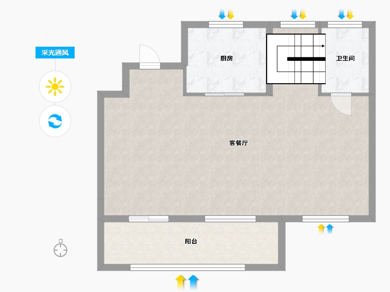 江苏省-苏州市-熙华雅苑-200.00-户型库-采光通风