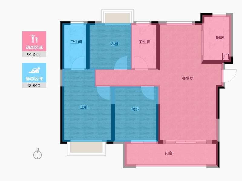 江西省-赣州市-联发君悦华府-92.00-户型库-动静分区