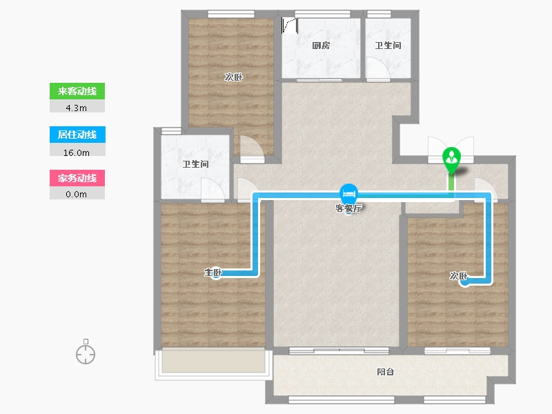 山东省-济宁市-京投馨和园-110.00-户型库-动静线