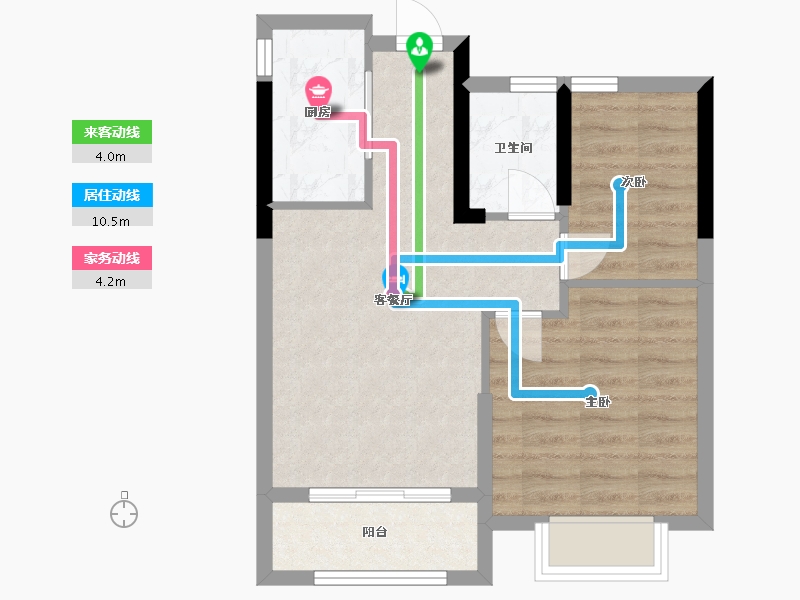 浙江省-嘉兴市-春熙苑-13.78-户型库-动静线