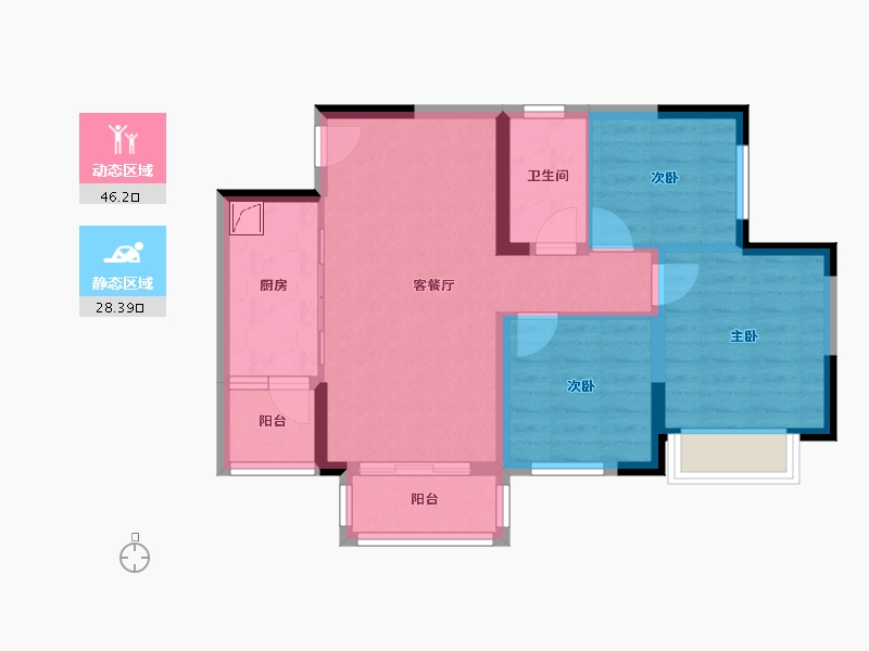 四川省-眉山市-江天樾-79.00-户型库-动静分区