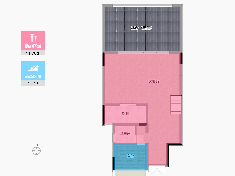 四川省-宜宾市-金科集美天宸-134.60-户型库-动静分区