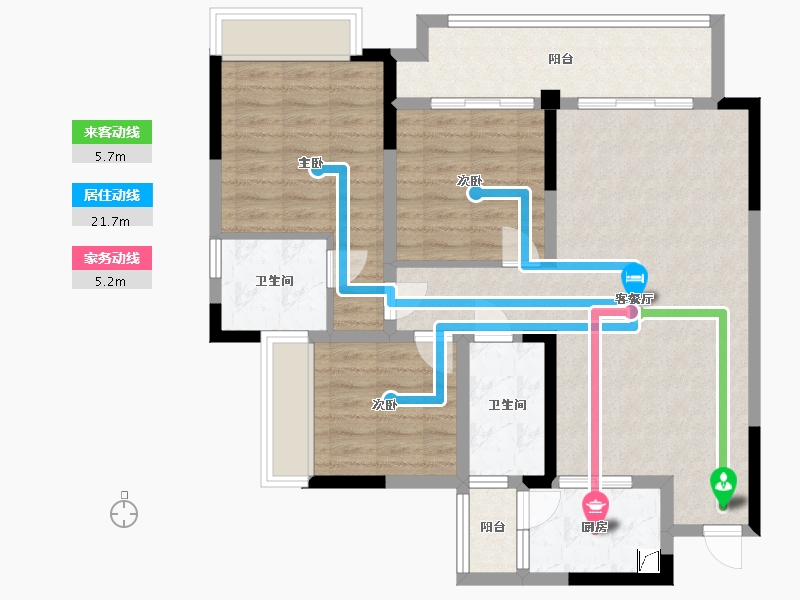 四川省-资阳市-上东逸景-99.00-户型库-动静线