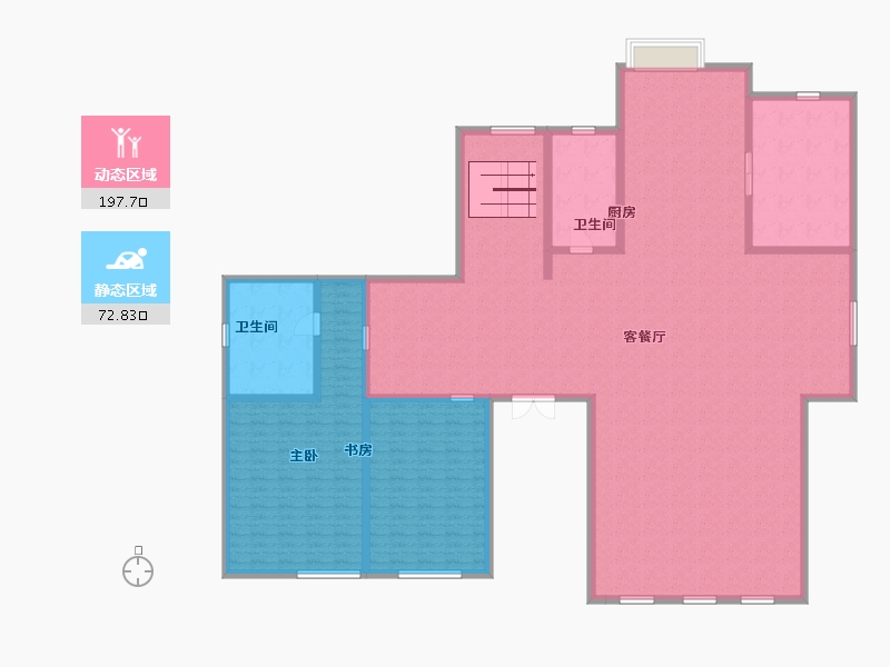 江苏省-南京市-美林墅-251.00-户型库-动静分区