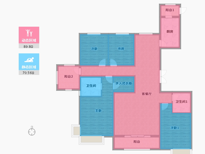 河北省-邢台市-凰家公元-170.00-户型库-动静分区