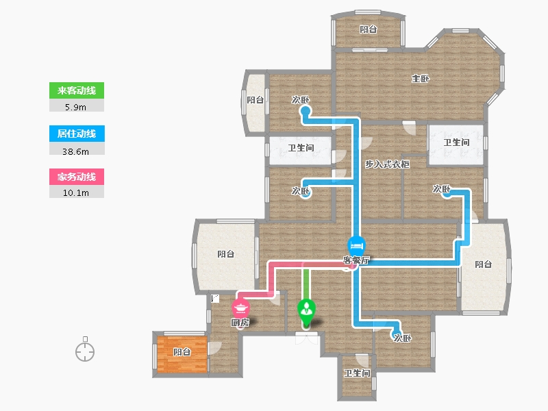 贵州省-六盘水市-未来之城-270.00-户型库-动静线