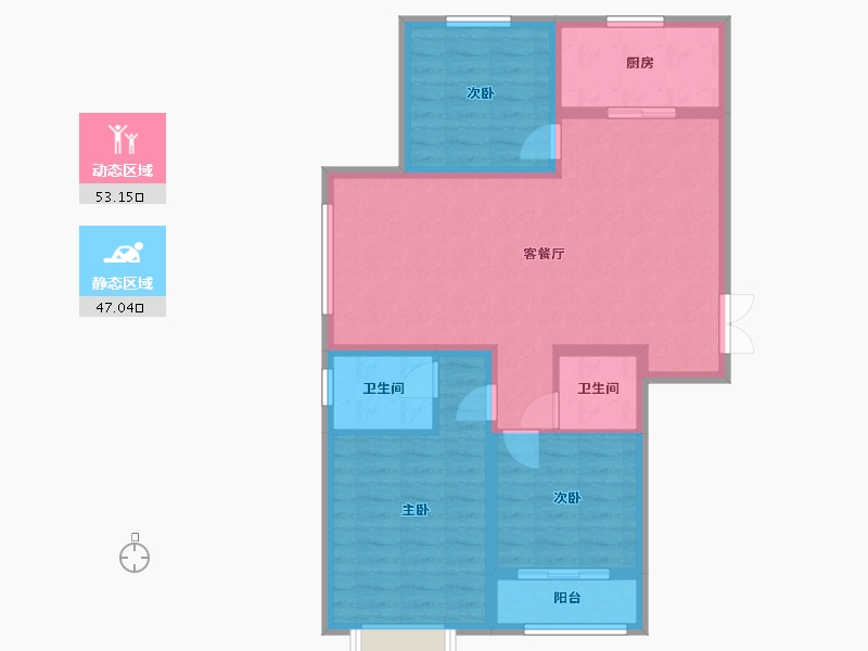 山东省-菏泽市-御府领域城-100.20-户型库-动静分区