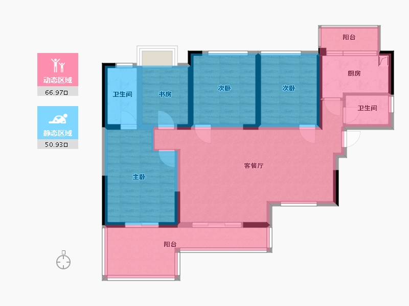 四川省-成都市-百商绿优城-109.00-户型库-动静分区