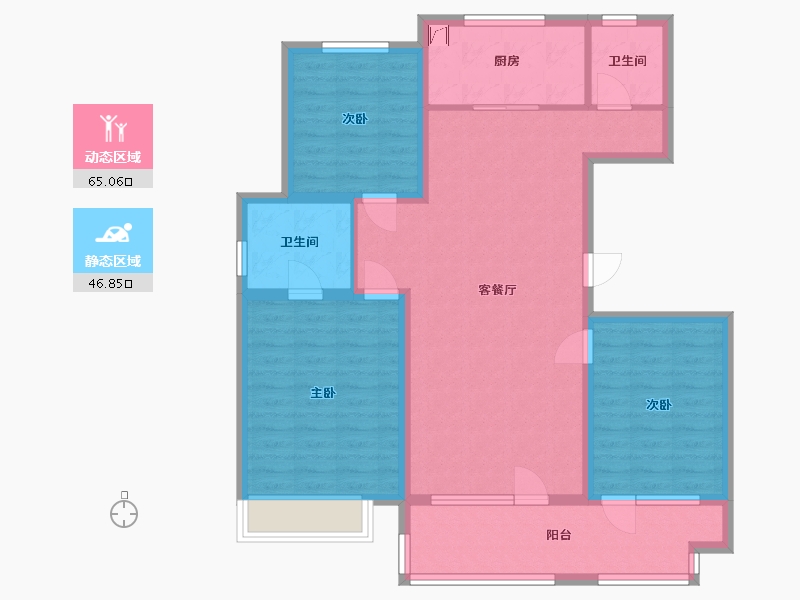 山东省-日照市-书香檀悦-100.00-户型库-动静分区