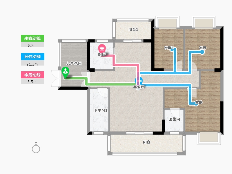 贵州省-黔东南苗族侗族自治州-学府人家-112.59-户型库-动静线