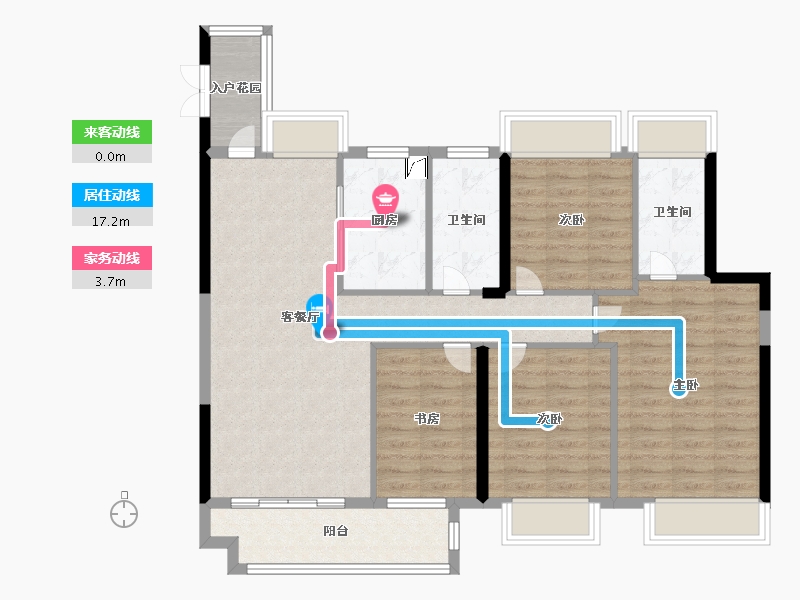 江西省-萍乡市-水墨华府-100.00-户型库-动静线