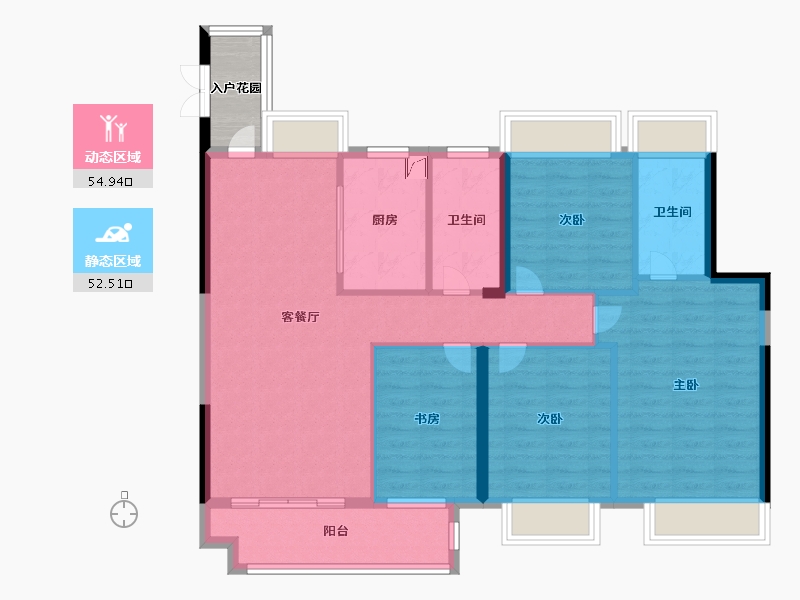 江西省-萍乡市-水墨华府-100.00-户型库-动静分区