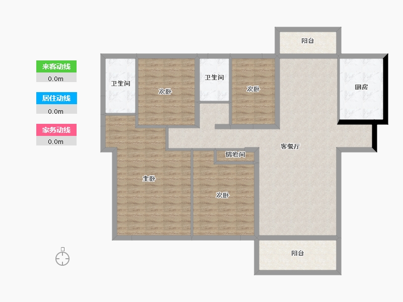 福建省-厦门市-阳塘安居小区-150.00-户型库-动静线