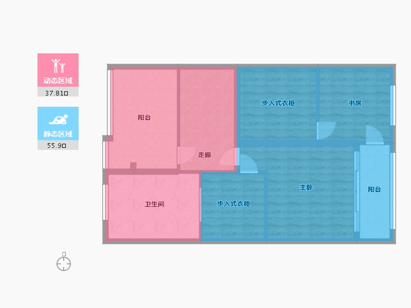 浙江省-宁波市-阳明-300.00-户型库-动静分区