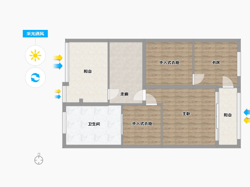 浙江省-宁波市-阳明-300.00-户型库-采光通风