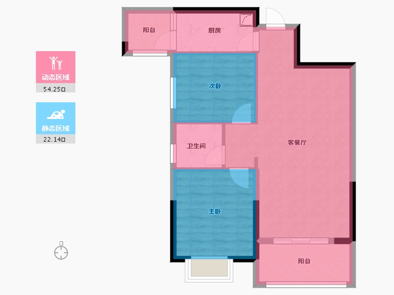 广西壮族自治区-梧州市-灏景玥城-140.00-户型库-动静分区