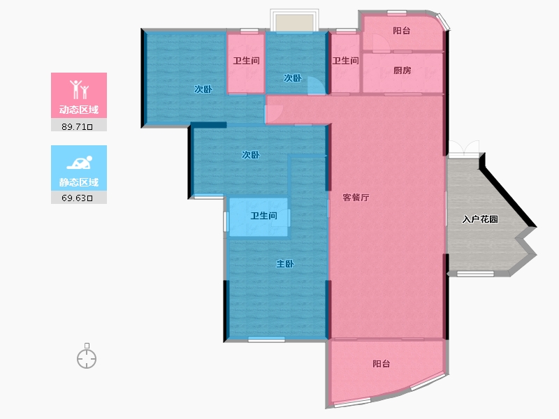 广东省-清远市-御水龙庭-160.00-户型库-动静分区