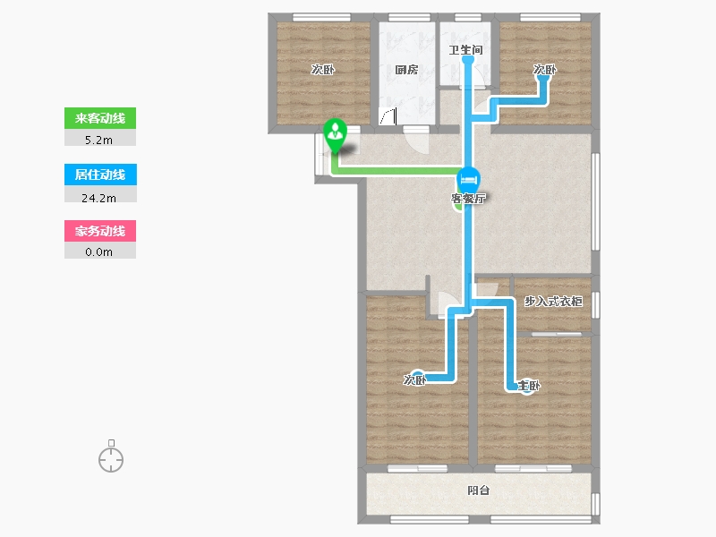 山东省-菏泽市-壹号学府-116.00-户型库-动静线