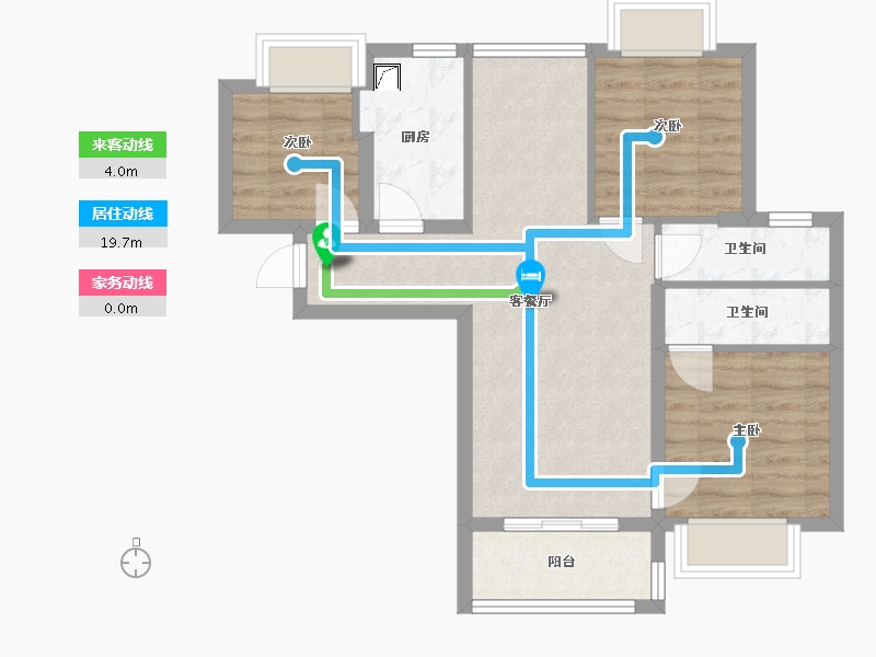 广东省-清远市-五洲世纪城-90.00-户型库-动静线