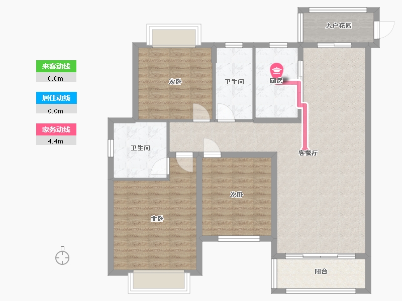 江西省-抚州市-清华苑-112.00-户型库-动静线