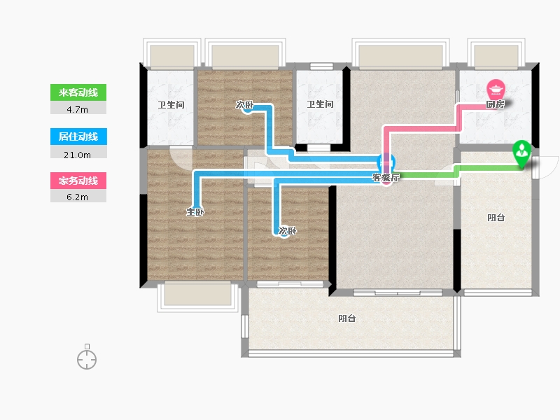 广东省-惠州市-江北悦江府-117.00-户型库-动静线