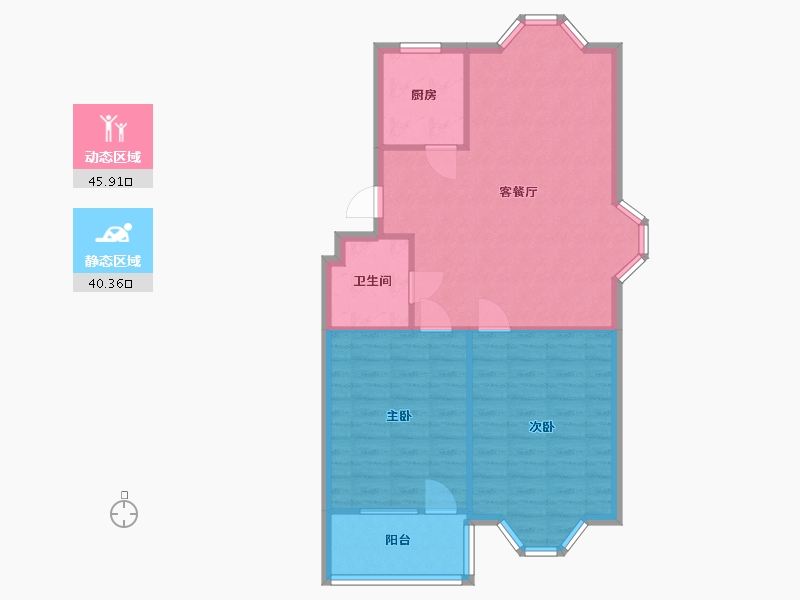 江苏省-苏州市-云山诗意-120.00-户型库-动静分区