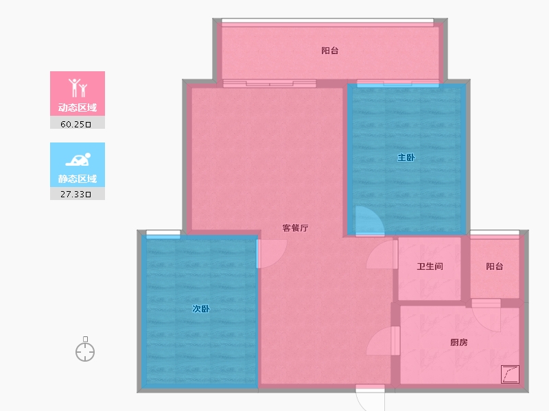 河北省-保定市-星河蓝湾-79.00-户型库-动静分区