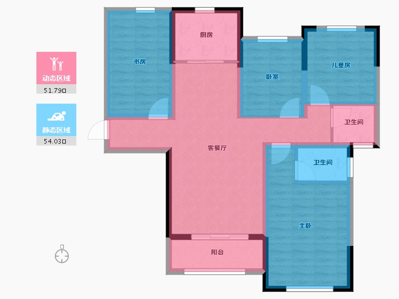 江西省-上饶市-文英国际-94.03-户型库-动静分区