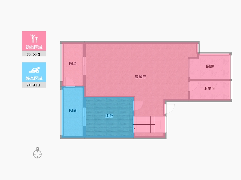 江苏省-苏州市-湖悦天境花园-220.00-户型库-动静分区