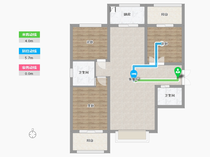 山西省-临汾市-功臣御苑-138.00-户型库-动静线