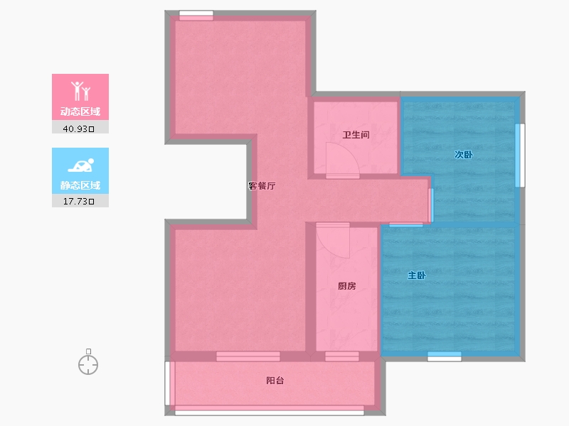 云南省-玉溪市-万裕生态城-63.00-户型库-动静分区